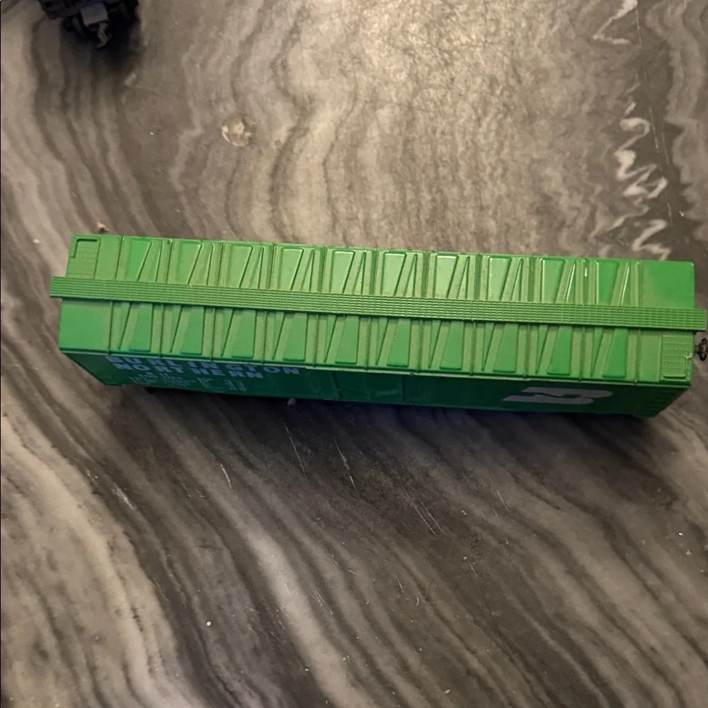 Green Toy Train Car